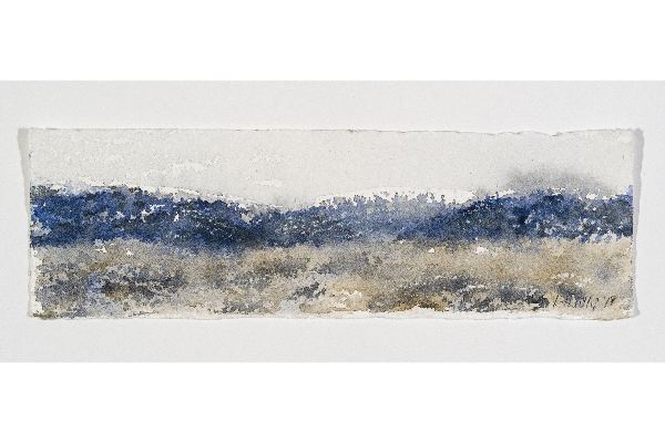 Making Space XXXIII, aquarelle sur papier Saint Armand, 11x3p.